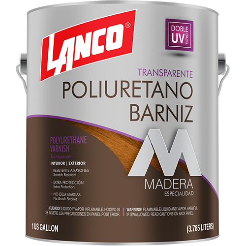 Barniz Poliuretano para Madera y Metal Interior y Exterior - Lanco Store