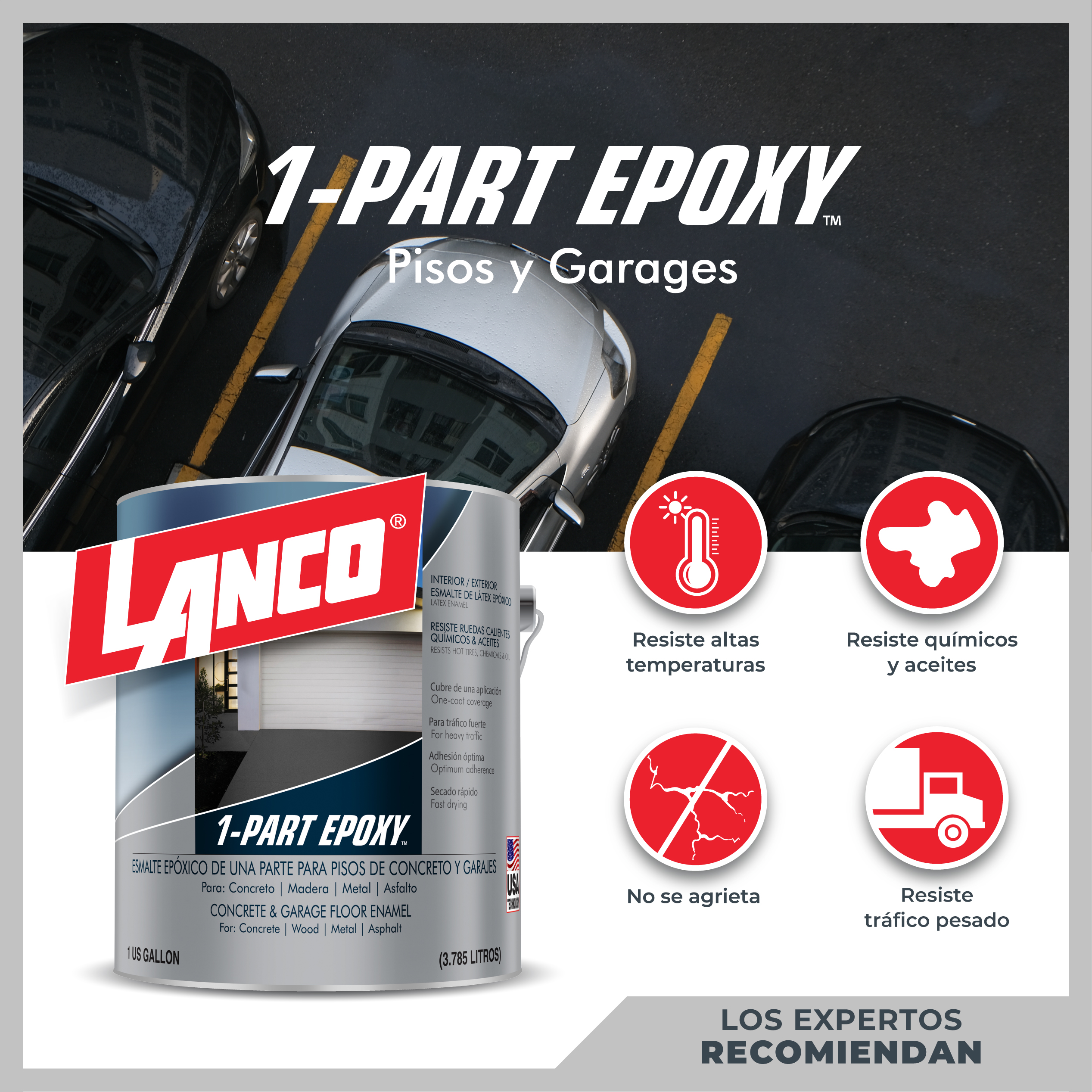 Pintura 1-Part Epoxy para piso - Lanco - Image 2