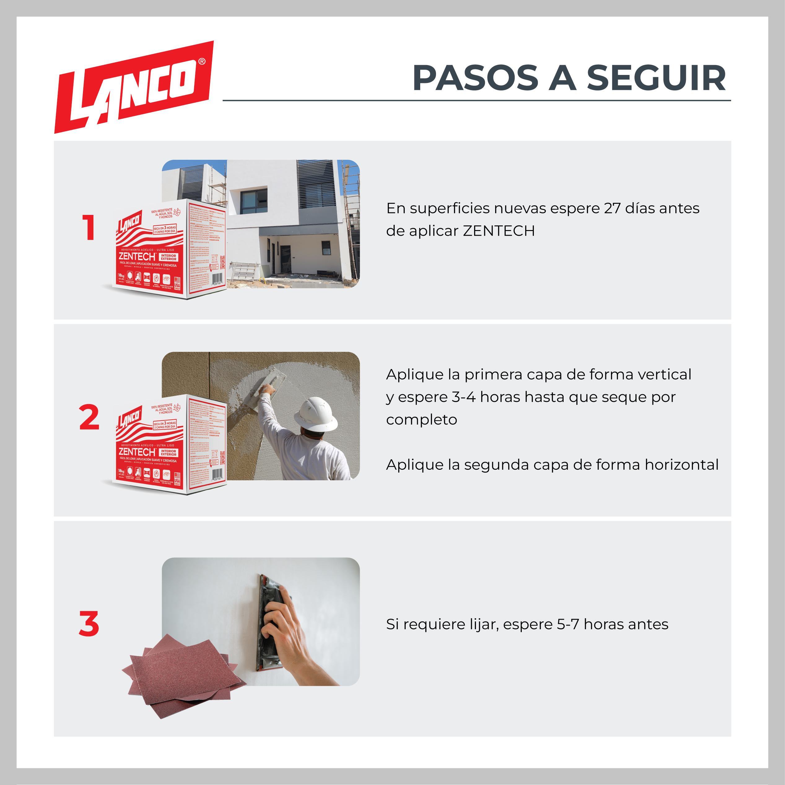 Revestimiento Zentech Acrílico para Exterior - Lanco - Image 4