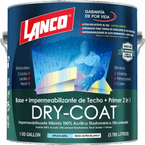 Dry Coat Sellador de Techo 2 en 1