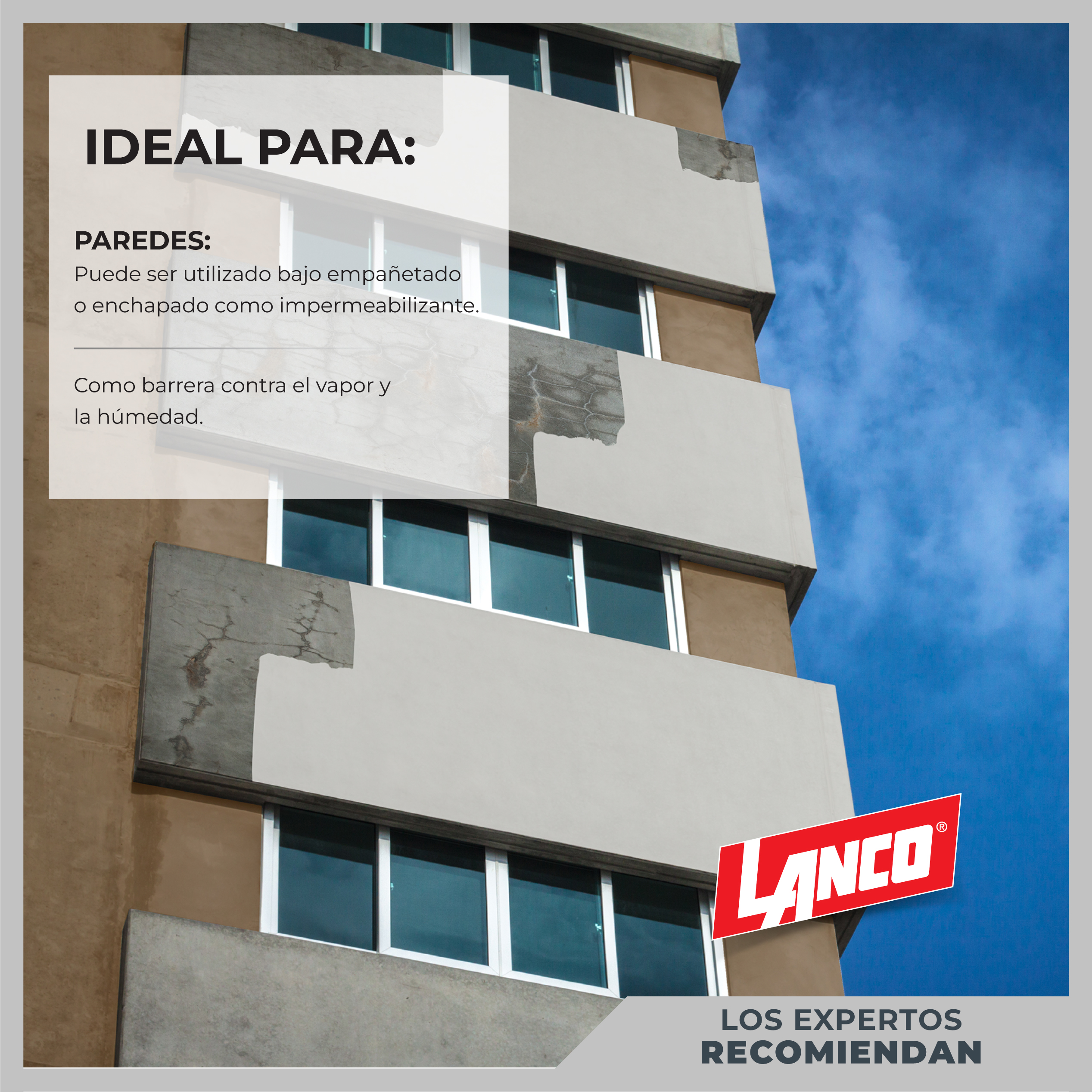 Membrana Impermeabilizante Aqua - Proof Paredes - Lanco - Image 3
